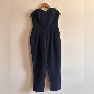Adelyn Rae Midnight Blue Jumpsuit